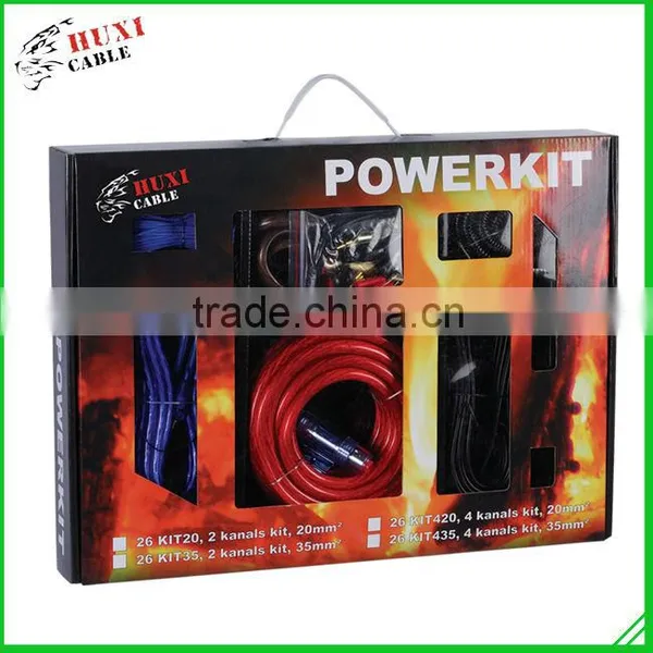 Cheap Goods From China 4GA/AWG Car Amp Stereo Amplifier Installation Car Audio Wiring Kit photo-4