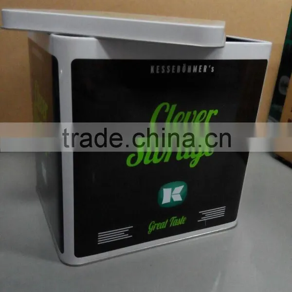 Tin Can Packing Machine,used Tin Can Making Machine,square Candy Tin Box photo-3