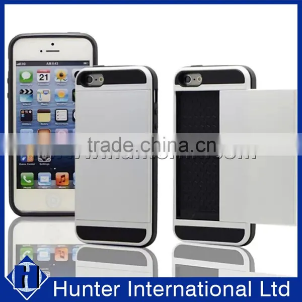 Card Shot Fancy TPU+PC Case For S6