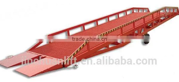 0.9~1.7m, 6 Ton Mobile Dock Ramp on Sale DCQY-6 Adjustable Loading Dock Ramp for Sale Mobile Yard Ramp photo-2