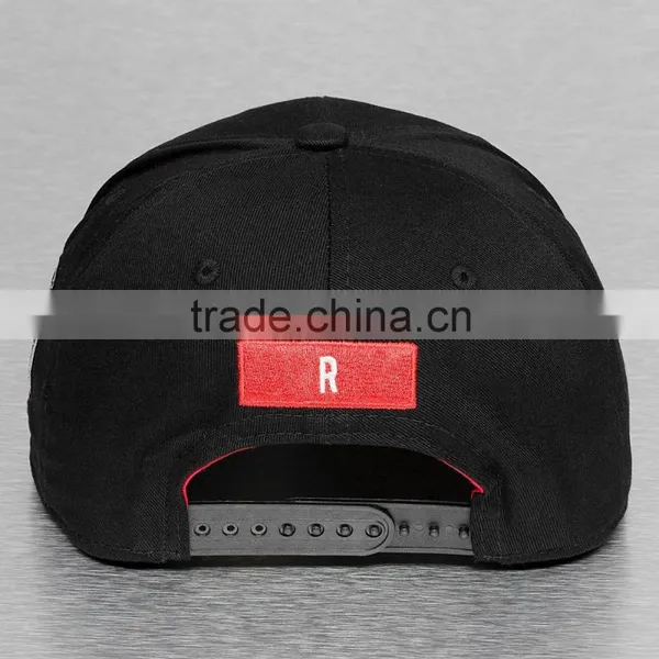 Fashion Design White Logo Embroidery Korean Snapback Hat photo-3