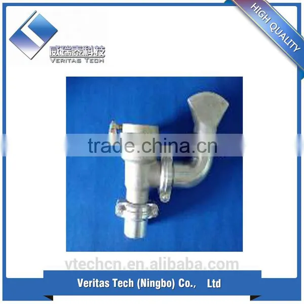 90 Degree Polished or Machined or Painted Aluminum Camlock Elbow photo-6