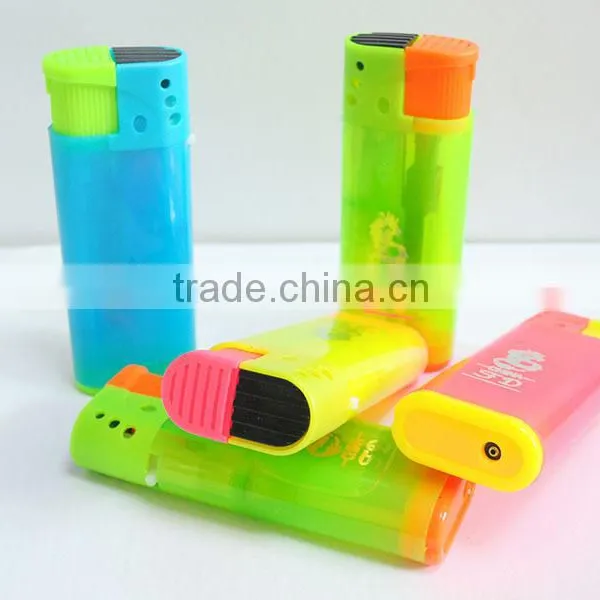Automatic Flip Wind Resistant Gas Lighter Customized Logo Printing Cigarette Lighter photo-2
