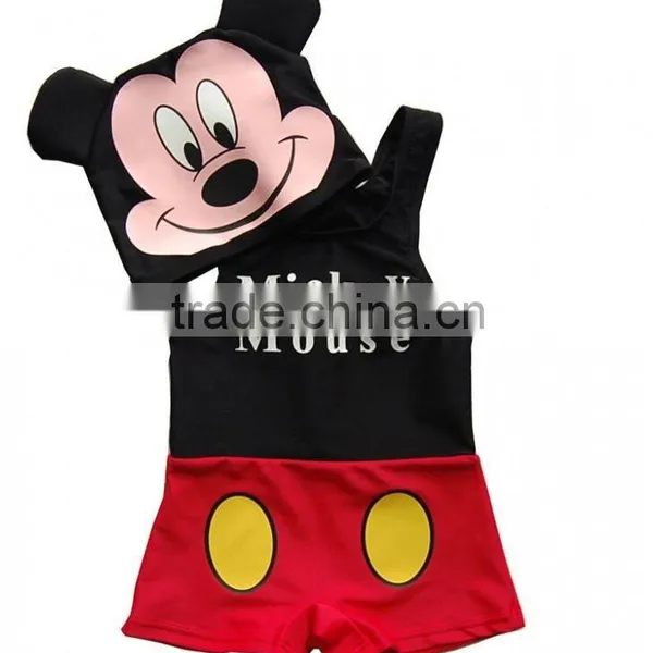 2015 Fashion Kids Swimsuit Lovely Mickey and Minnie Designs for Girls and Boys. Kids Swimwear,chidlren Swimsuit photo-4