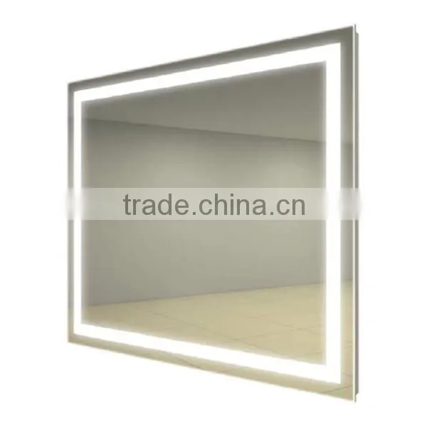 UL ETL CE Custom Frameless LED Lighted Wall Mirror photo-5