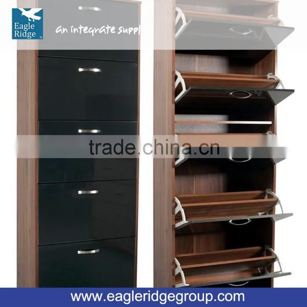 Four and Five Tier Shoe Racks Made in China