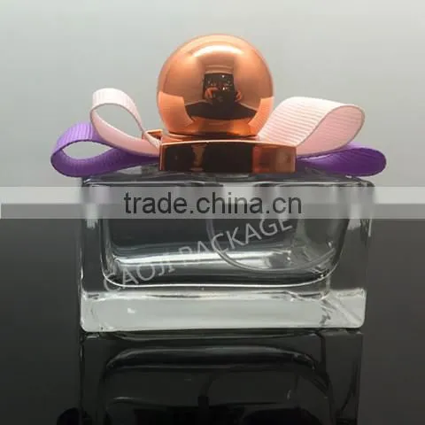 25ML Square Perfume Glass Bottle in Stock