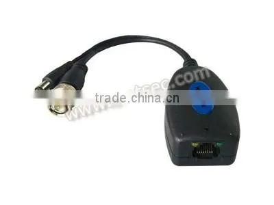 Video Transmission Via UTP CAT5 UTP Video Balun, Single ch Power-video Transmitter and Receiver Distance:330M (SU-101PV) photo-2