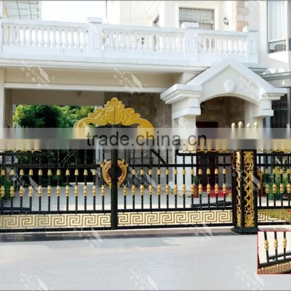 Valenmis Villas Casting Aluminum Main Gate For Courtyard photo-5