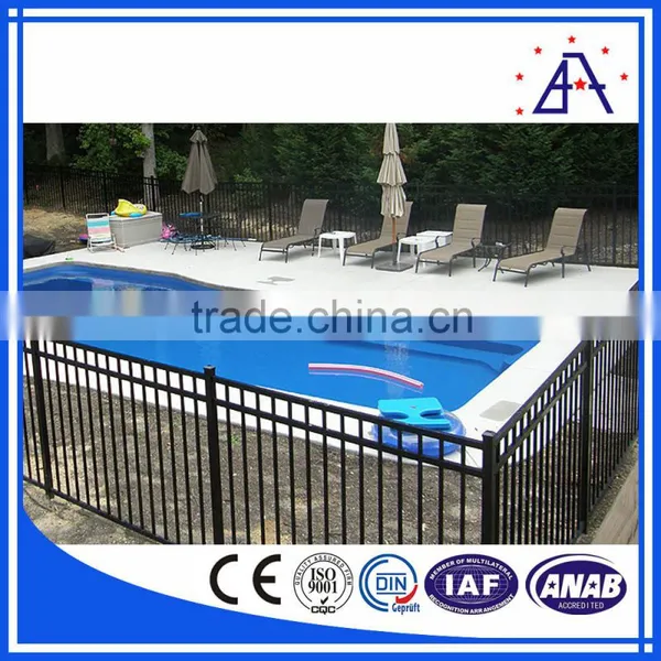 6063 T5 Black Fence Metal Solid Panel photo-3