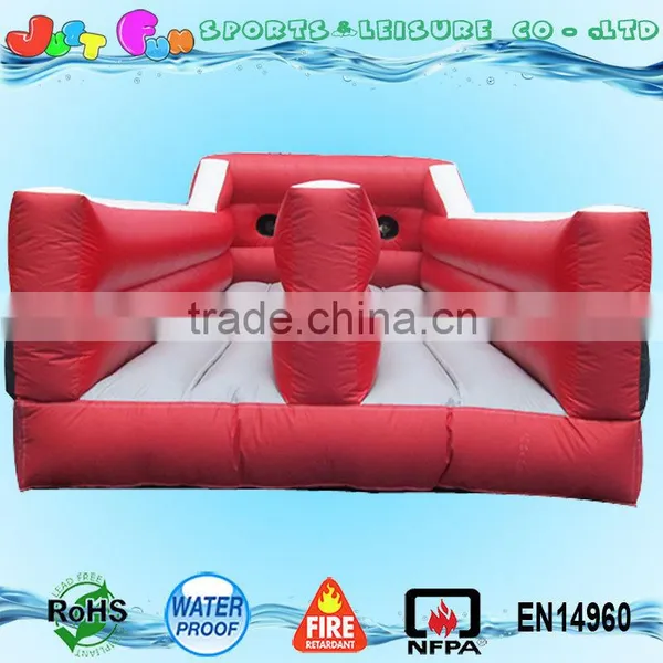 Inflatable Bungee Run, Dual Lane Bungee Run Race Game With Running Bungee Cord photo-2