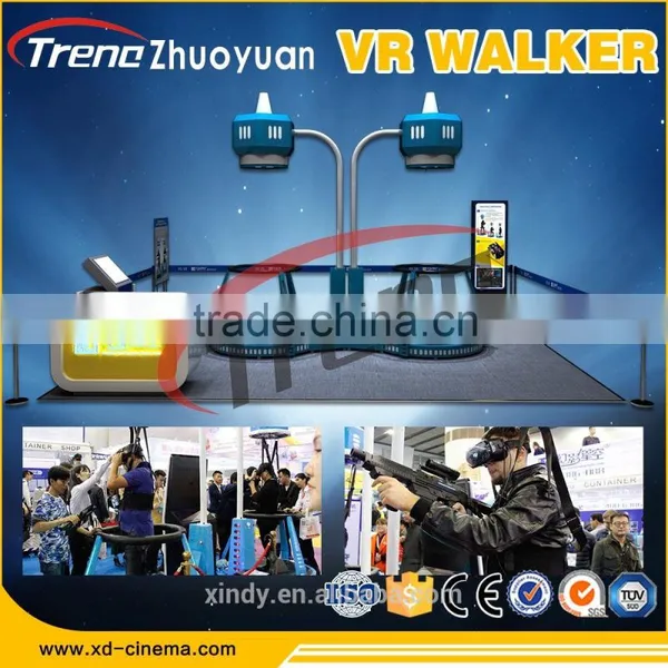 2016 American Omni Newest Most Profitable Virtual Reality Treadmill 9D VR Walker photo-4