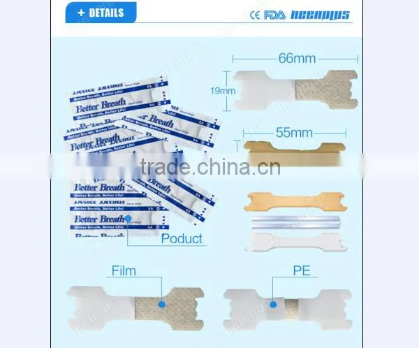 New Products 2016 Hot Selling Magic Nose Strips Nasal Dilator photo-6