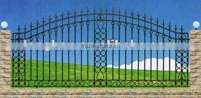 2012 Top-selling Modern Hand Made Iron Fence Ornaments