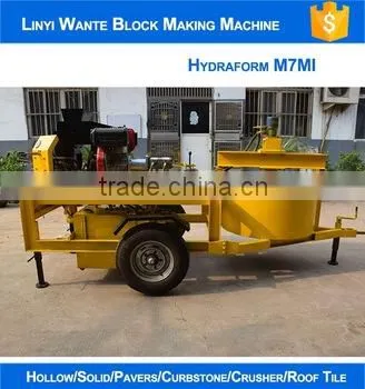 Mobile Hyfraulic Press Clay Brick Making Machine WT1-20M photo-3