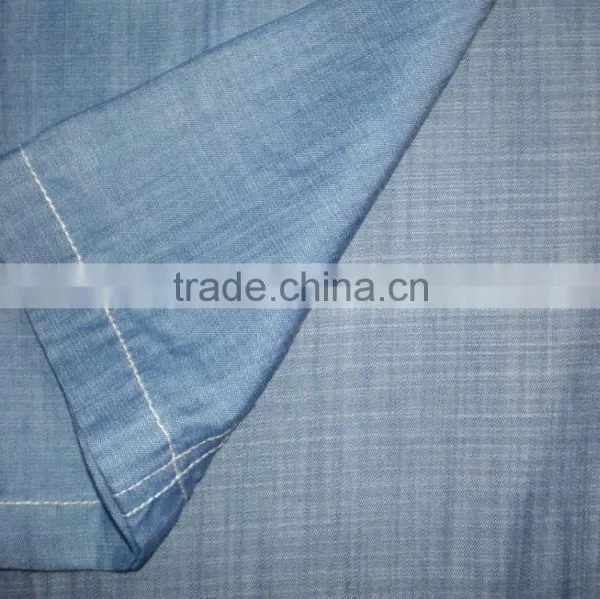 5oz Thin Fabric Soft Tencel Denim Textile photo-4