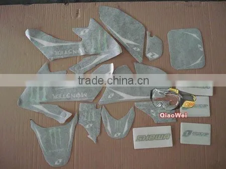 CRF Style Dirt Bike Graphics, Dirt Bike Parts, Pit Bike Parts