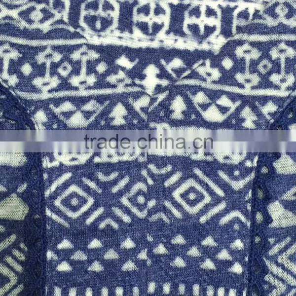 2015 Wholesale Burn-out Long Sleeve Pyjama for Women photo-2