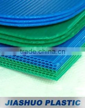 Sealed Edge Round Corner Corrugated Plastic Sheet