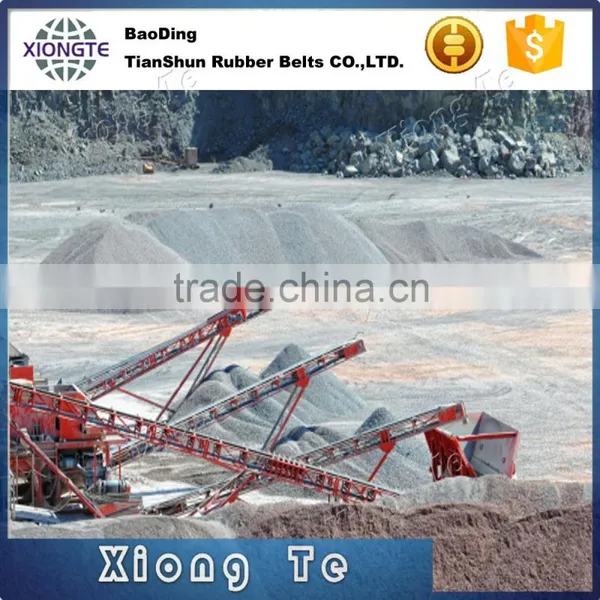 Inclined Conveyor Rubber Top Plastic Modular Conveyor Belt (Hairise1005)