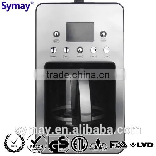 Programmable Coffee Maker With 12 Cups, 1.8L Capacity, 1,000W Power photo-3