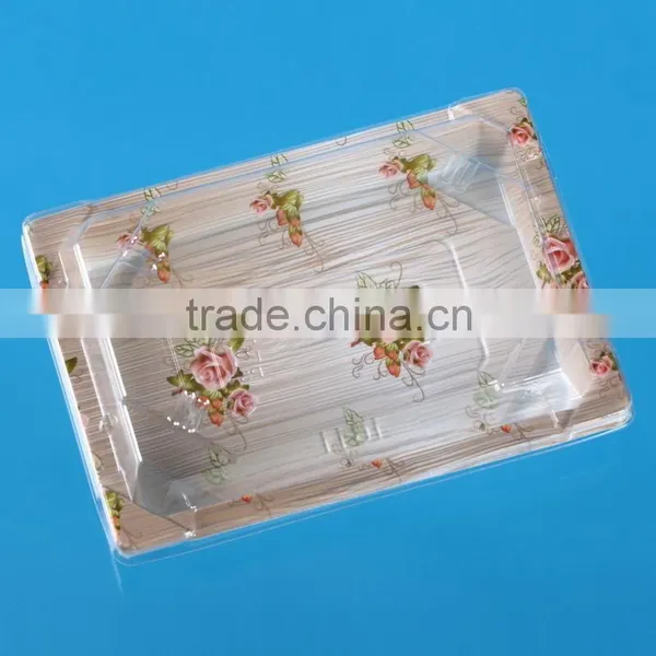 2015 Popular Plastic Sushi Container