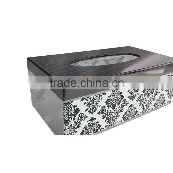 Home Accessory Plastic Square Tissue Paper Box photo-4
