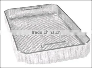 Wire Mesh Trays for Surgical Instruments Disinfection