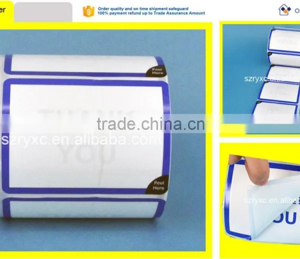 Custom Adhesive Double Layer Label Sticker photo-2