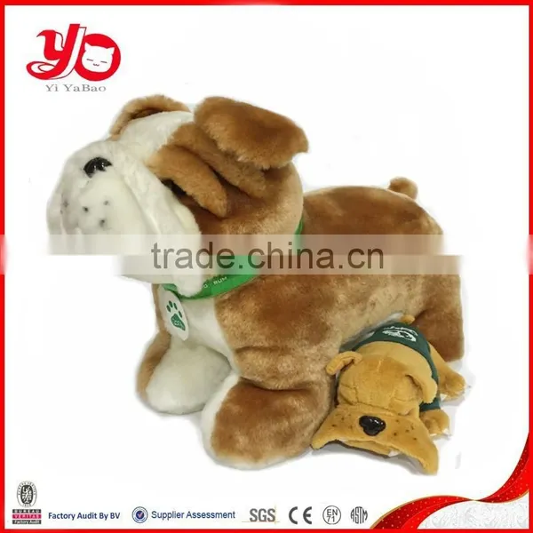 Cute Big Head Dog Plush Backpack, Plush Dog Toys Backpack photo-3