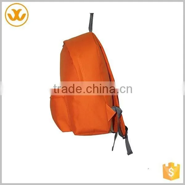 Orange Color Woman 600D/PVC Polyester Sport Backpack photo-2