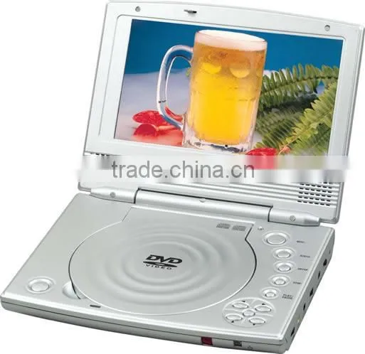 Portable DVD Player With 7" TFT-LCD