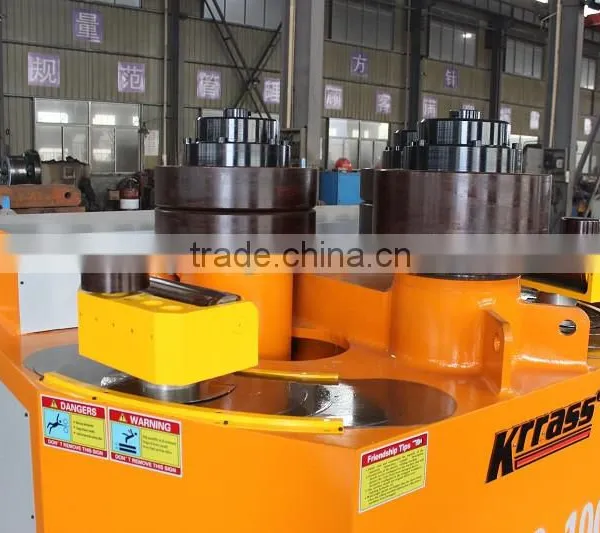 Krrass Brand W24S-100 Round Hollow Steel Pipe Bending Machine photo-3