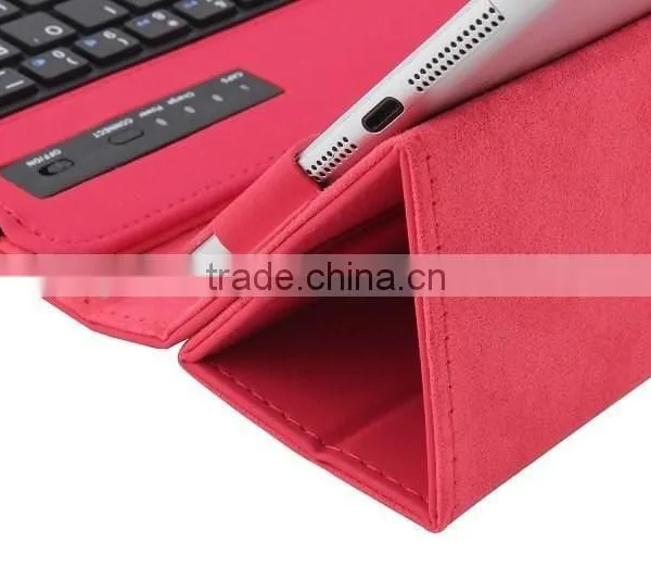 Tablet PC Universal Bluetooth Keyboard Leather Case Compatible With Android Win IOS System Bluetooth 3.0 photo-4