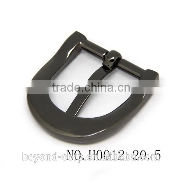 20.5mm Black Gunmetal Shiny Coating Finish Buckle photo-2