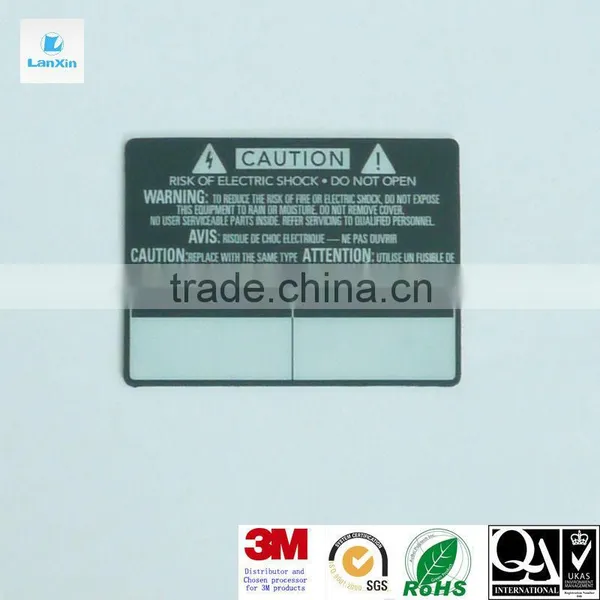 Security stickers,warning stickers,Label sticker