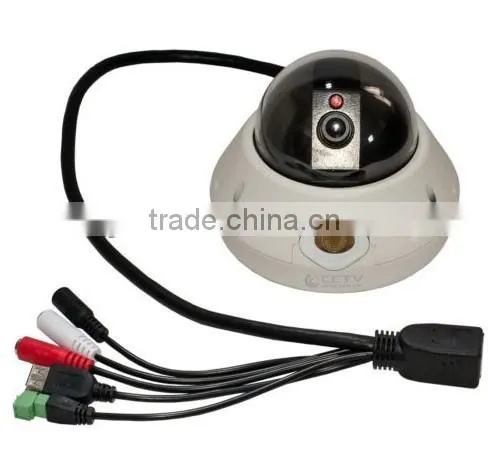 RY-IP02 1/3" Cmos CCTV Megapixel 720P IR IP Vandal-Proof Dome Camera photo-2