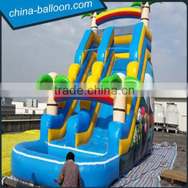 Cheap Price Inflatable Water Slide With Pool,2 in 1 Inflatable Water Slide for Sale Quality Choice photo-3