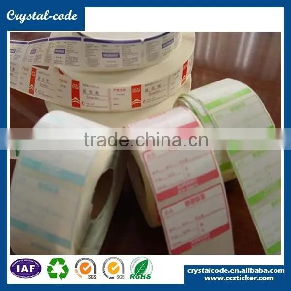Printable Cheap Product Sticky 3 Layer Logistics Label photo-3