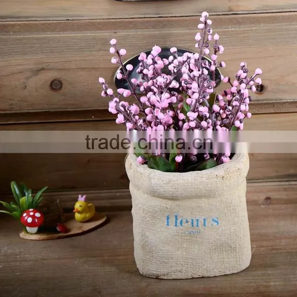 High Quality Artificial Mini Bonsai Plant For Home Decoration photo-2