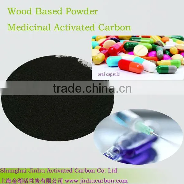Medicinal Active Carbon Wood Material