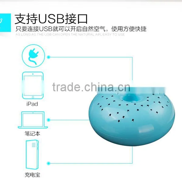 USB 175ml Capacity Mini Electric Aroma Diffuser With Led Lights photo-2