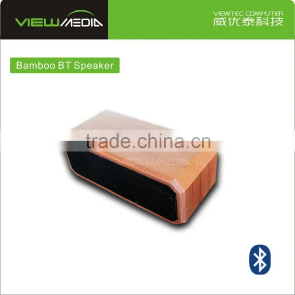 Bamboo BT CSR 4.0 Small Portable 3d Dsp Bluetooth Speaker Wood 2016 photo-2