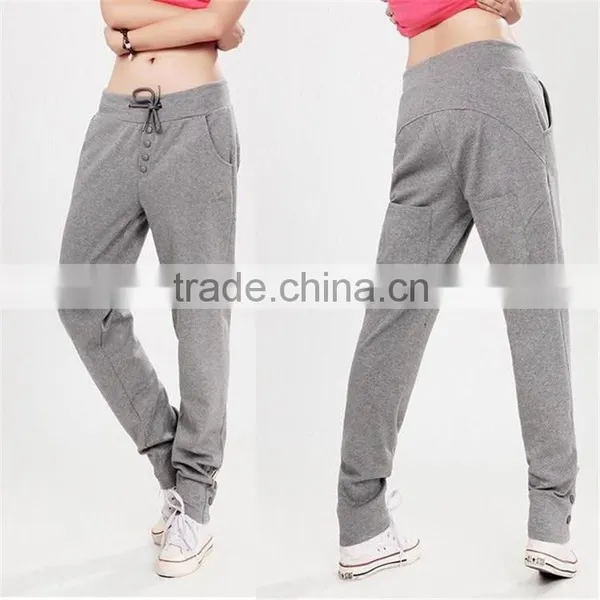 Custom Wholesale Women's Cotton Sport Pants photo-2
