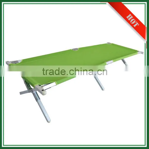 OEM Wholesale Lightweight Metal Cot Military Camping Folding Bed photo-4