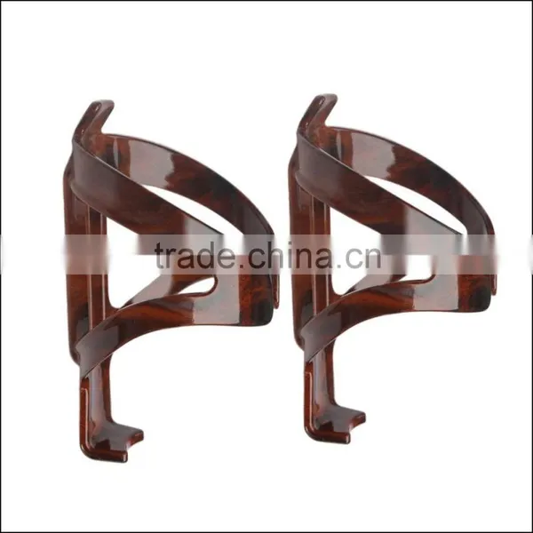 Production Wholesale Mountain Road Bike Cycling Water Bottle Cage Cup Holder Peach Wood Engineering Materials PC Bottle Cage photo-3