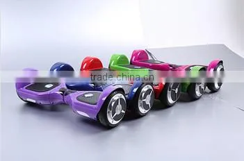 Latest Model 8 Inch 2 Wheel Self Balance Electric Standing Scooter With LED Light photo-2