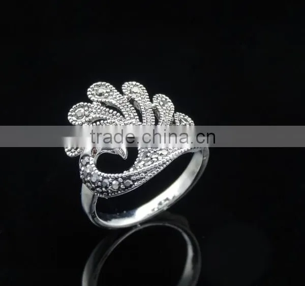 2015 Latest Design Women Enagement Crystal Diamond Ring for Sale photo-5
