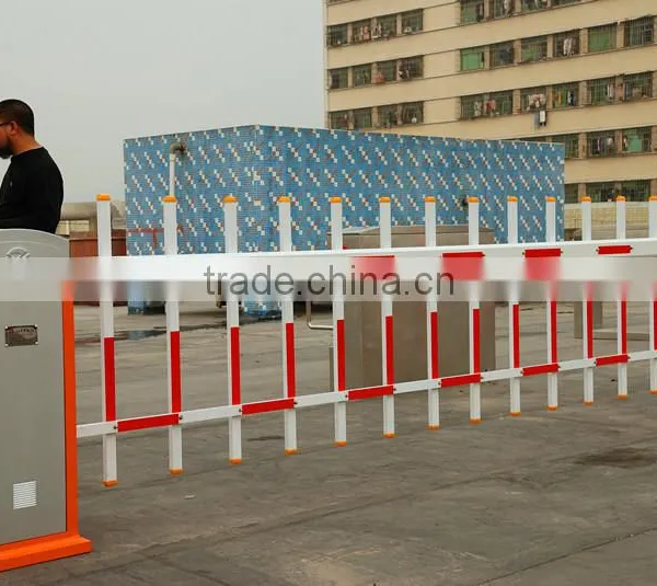 3-6 Seconds Running Time. China Top 3 Manufacturer Supplys Automatic Fence Traffic Barrier/Double Fence Gate photo-2