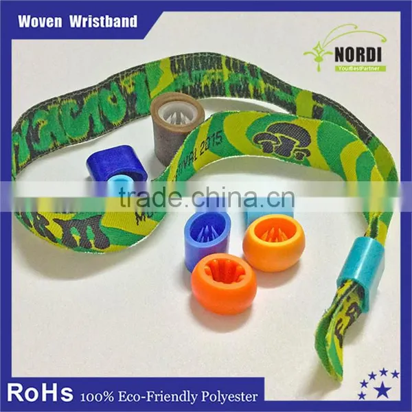 Rfid Wristband&Professional Cheap Custom Woven Wristband,Cheap Custom Woven Bracelet photo-5